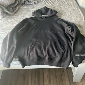Fear Of God Essentials Pullover Hoodie Black